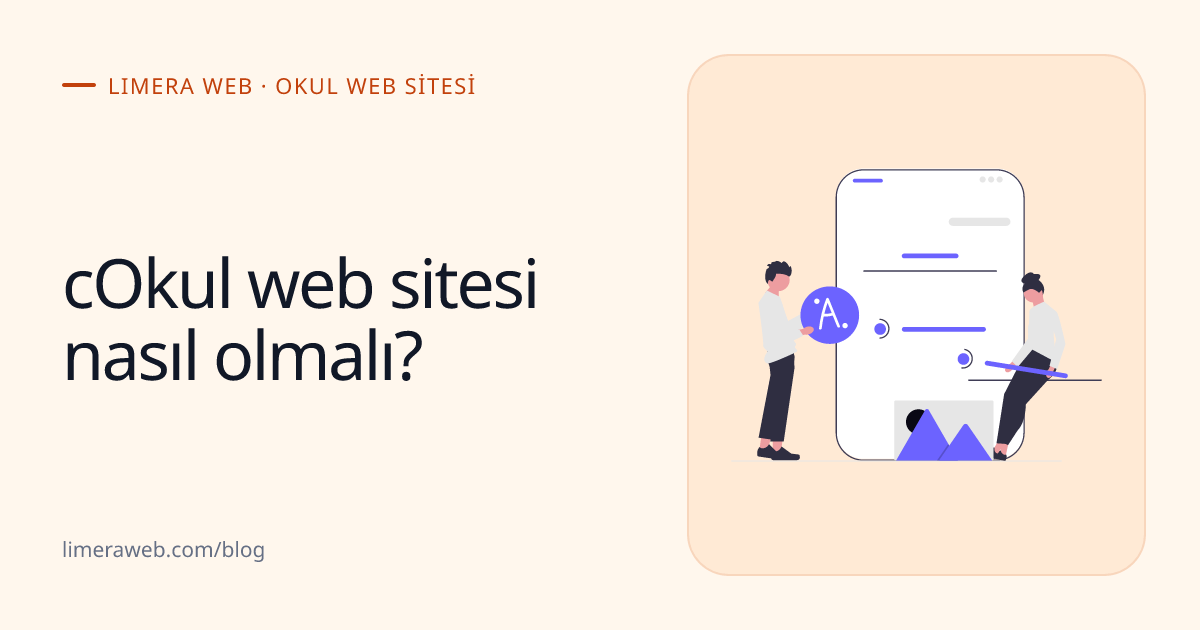 SEO uyumlu okul web sitesi sayfa yapısı