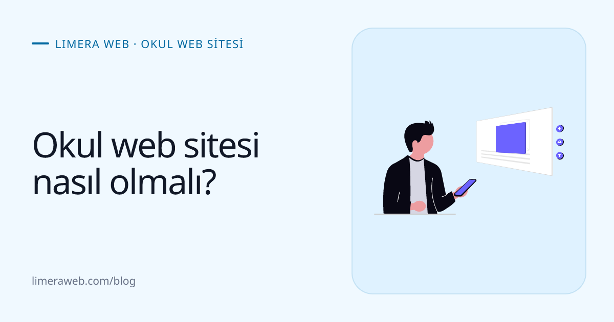 SEO uyumlu okul web sitesi sayfa yapısı